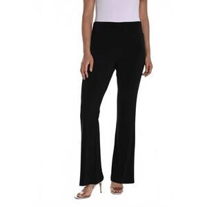 NEW FRANK LYMAN foldover waistband pants in black